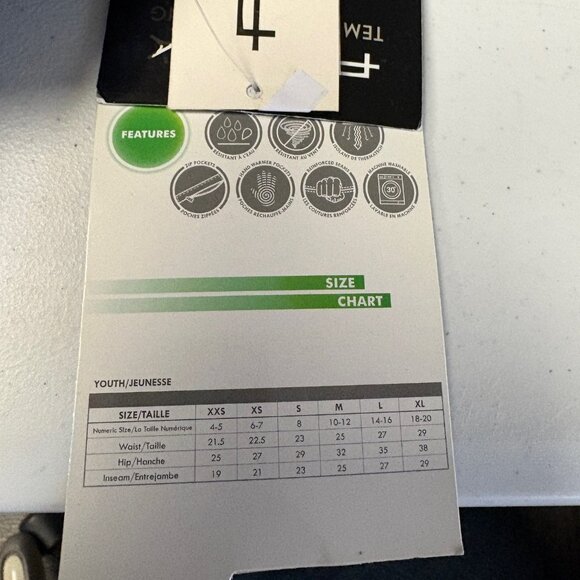 Arctix Youth Infinity Bib Overalls Size XL Blue Black Winter Warm Insulated NEW - Picture 9 of 10